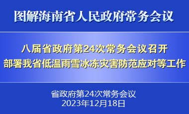 劉小明主持召開八屆省政府第24次常務(wù)會議