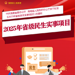 圖解 | 2025年省級民生實事項目