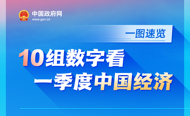一圖速覽：10組數(shù)字看一季度中國(guó)經(jīng)濟(jì)