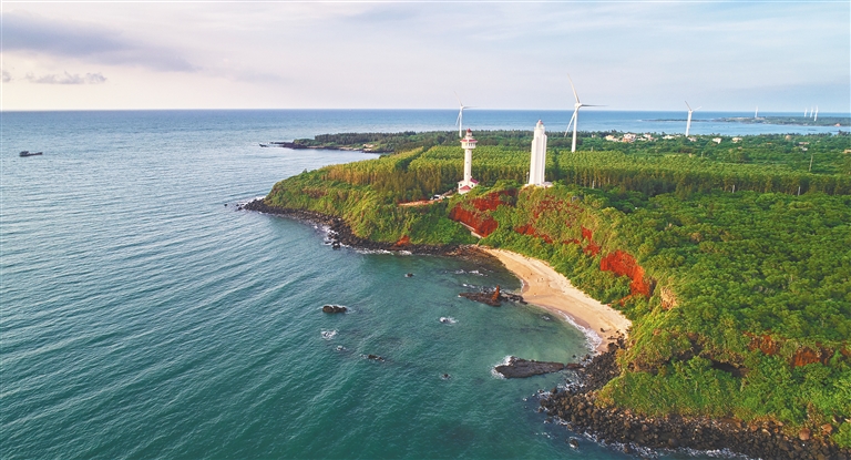 沿海的火山生態(tài)風(fēng)景